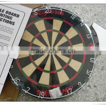 18'' Chinese Local Sisal Round Wire Bristle Dart Board