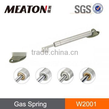 Down open gas spring support