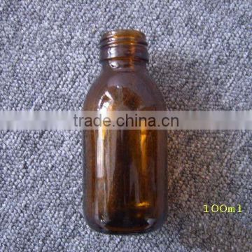 liquid glass medicine bottle