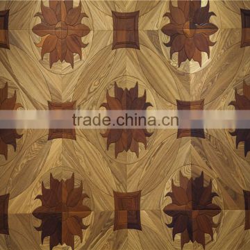 Wooden flooring tile