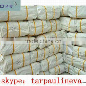 100% virgin light green pe tarpaulin&tarpaulin for signage&packing in bale