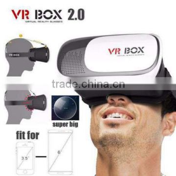 Golden Supplier whole sale Vr Box 2.0 2 Virtual Reality 3D Glasses