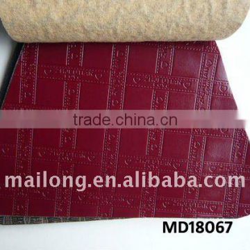 Semi PU leather clothing MD18067