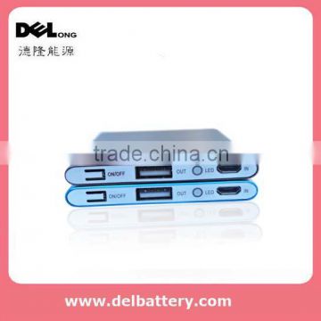 7mm thickness Ultra thin portable battery charger mobile power bank