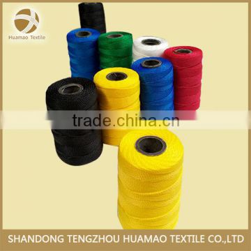 2015good price colorful pp twine for fishing tie plied twine