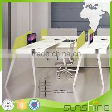 Latest Design Office Furniture Table Designs With Drawer Cabinet ZS-M1515