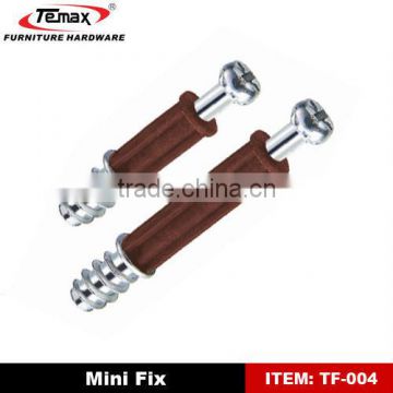TF-004 Steel Zinc alloy Cabinet Furniture Fitting Connector