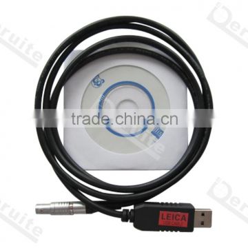 Data transfer cable/data download cable for LEICA total station/GGEV189