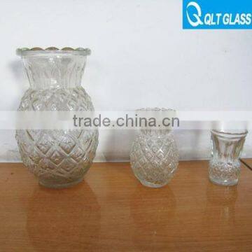 Clear glass classical glass bottles Candle jars wholesale