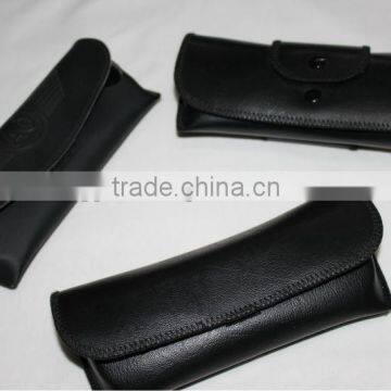 Leather Bag For Eye Glasses ,High Quality Leather Glasses Bag