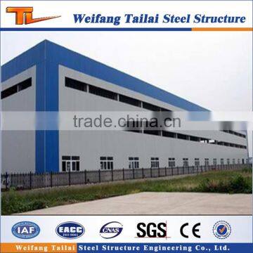 Steel structure shed design large span steel space frame structure workshop