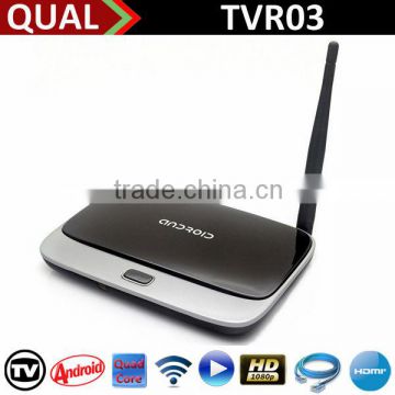 android smart tv box with Rockchip3188 1.8G 2G/ 8G 1080P XBMC Remote Control 2.0M 5.0M Camera Optional C