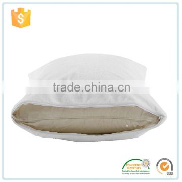 2016 Hot Selling Custom Allergy Pillow Covers Queen , Cotton/Polyester Waterproof Pillow Cover