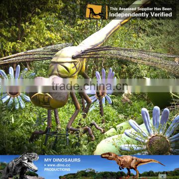 MY Dino-C043 Realistic animatronic dragonfly for outdoor playground