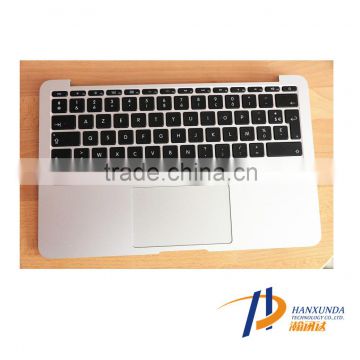 Wholesale Original 2013-2015 year FR Layout for MacBook Air 11" A1465 France Keyboard/Plamrest/Touchpad Assembly
