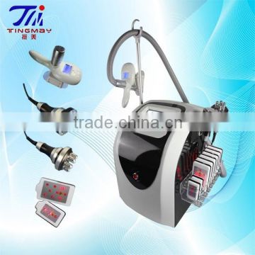 Portable criolipolisis machine cavitation fluid press therapy diode laser slimming machine TM-908