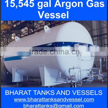 15,545 gal Argon Gas Vessel