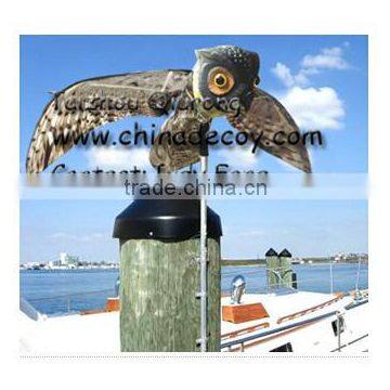 China prowler owl decoy with moving wings