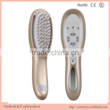 Negative ion hair loss cure electric hair scalp massage comb