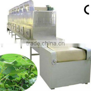 olive leaves microwave dryer&sterilizer---industrial microwave drying machine
