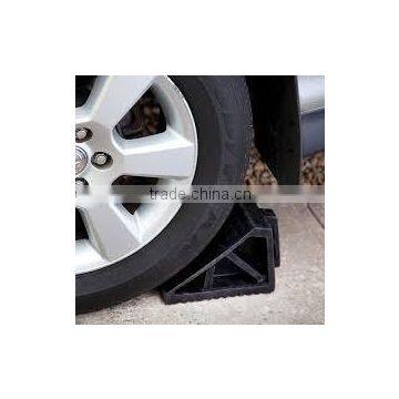 Orange color or black rubber wheel chock /rubber car wedge