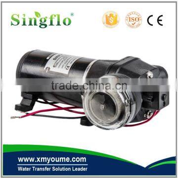 Singflo 12V DC 1.2 GPM 35 PSI Series Diaphragm Water Pressure Pump for Caravan/RV/Boat/Marine