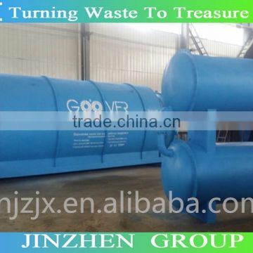 45%~48% oil rate fully automatic used waste tire recycling machine