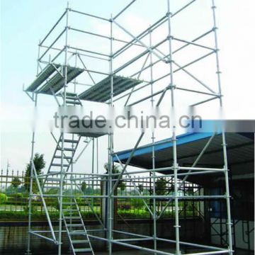 Steel Quick Ringlock System Tubular Scaffolding for Construction
