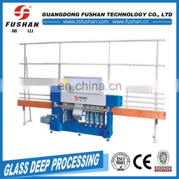 2017 New 9 spindles glass edging machine/glass grinding machine manufacturer with best quality and low price