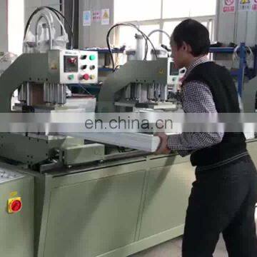 Double corner plastic window seamless welding machine for casement and sliding