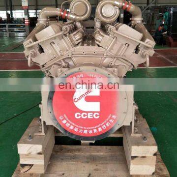 Genuine CCEC Cummins K50 KTA50-Mb2 marine engine SO60427 1268KW 1700HP at 1800RPM