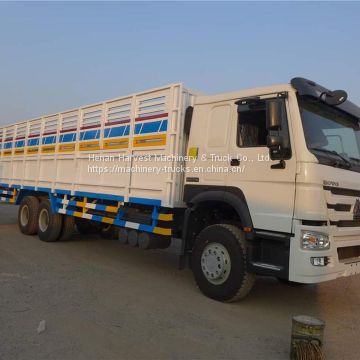 CHINA Sinotruk Howo 6x4 371hp Cargo Truck with 12 R24 Tyres factory supply best price for Sale in Hargeisa, Somaliland
