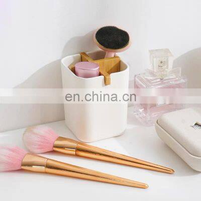 Good Quality Eco Friendly Multi-Functional Bamboo Fiber Toothbrush Holder