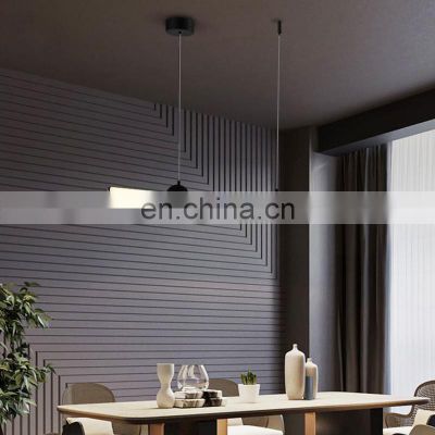 HUAYI Light Luxury Low Voltage Indoor Connectable Acrylic Aluminum LED Pendant Ceiling Lighting