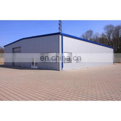 portable design insulated prefabricated shop quick install steel building