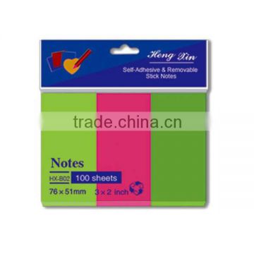 self-adhesive memo pad removable notes sticky note colorful sticky label