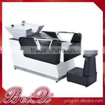 Modern European style used salon shampoo chair,beauty hair dressing washi basins shampoo bed