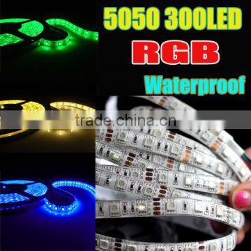 24V 12V RGB White flexible 5050 led strip light ip65