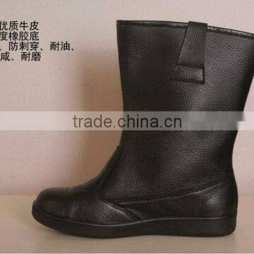 firefighter leather boot