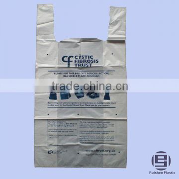 UK Market LDPE Clothes Shoes Collection Packing Bag