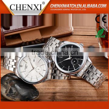 Wholesale Classic Attractive Quartz Day/Date 3Atm Water-Resistant Stainless Steel Watch