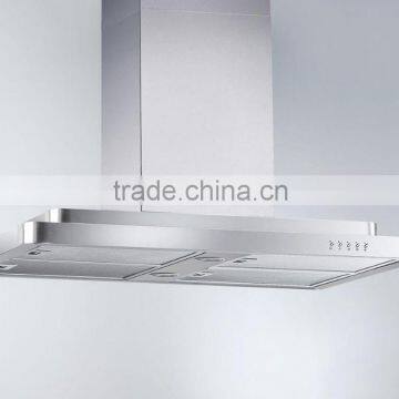 C -- Aluminum shell Island Cooker hood