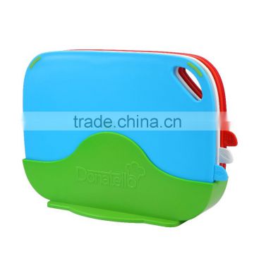 Eco friendly upper PP chopping board block durable color classified portable chopping board set