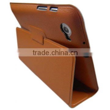 1:1 super thin leather case for samsung p6800 6220 bag