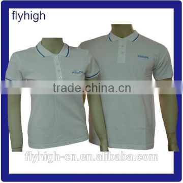China factory for pique custom couple polo shirt