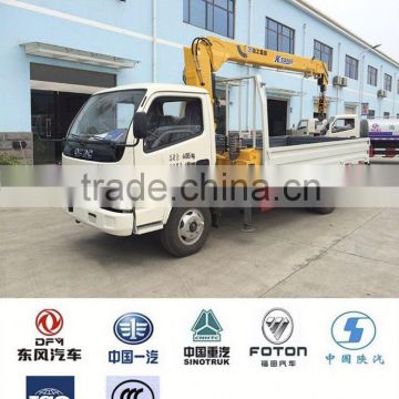 China truck mounted crane, 10t truck crane