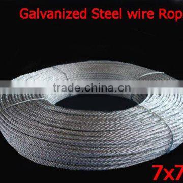 Galvanized Steel wire ropes