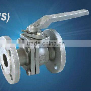 Made in China have high quality&low price 2PC Flanged ball valve(JIS)