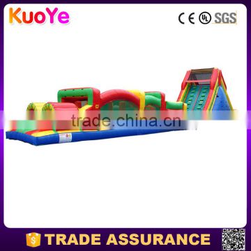 commerial grade factory price inflatable obstacle course for kids
