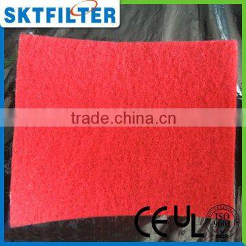 2014 hot selling reusable polyester wadding filter mat